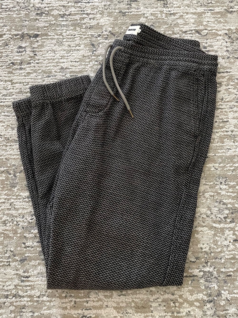 Taylor Stitch The Apres Pant Size XXL Joggers Sashiko Gray Charcoal - Picture 1 of 16